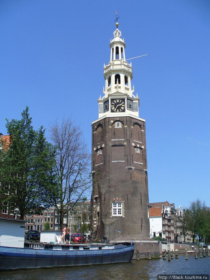 Башня Монтелбансторен Амстердам, Нидерланды
