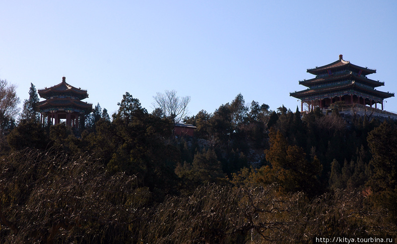 Павильоны на вершине холма Пекин, Китай