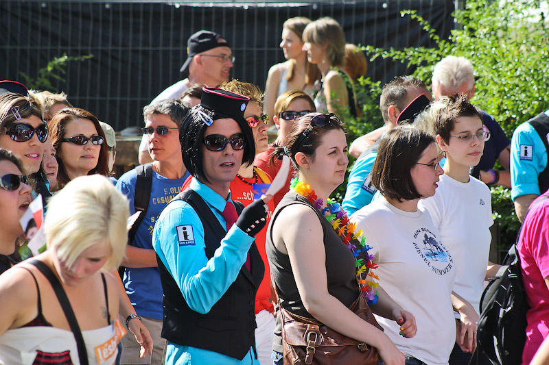 CSD - Гей-парад в Гамбурге. Гамбург, Германия