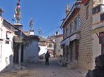 На аллеях тибетского квартала Шигадзе