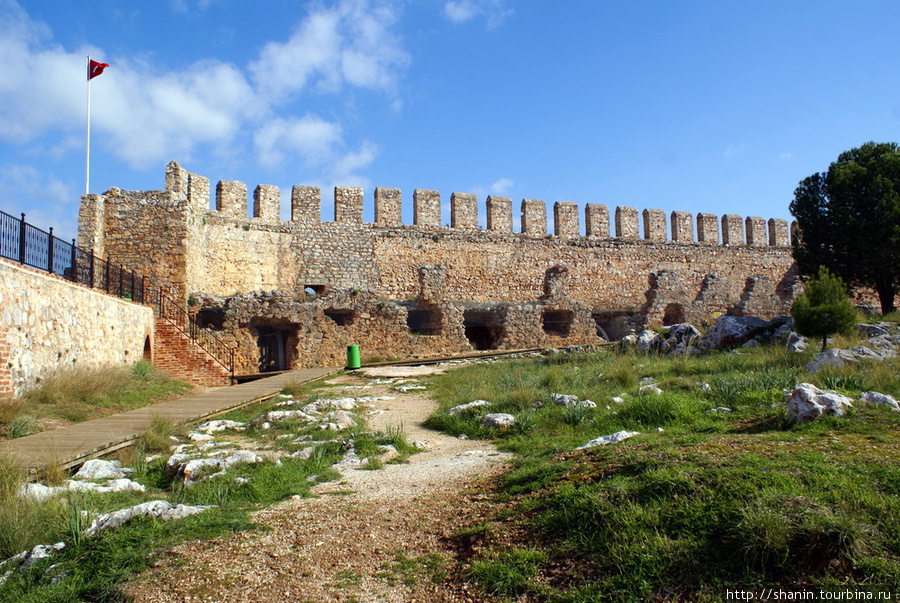 В замке Алания, Турция