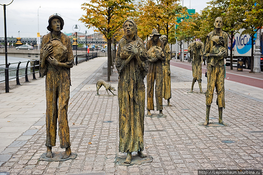 Памятник голодомору Дублин, Ирландия