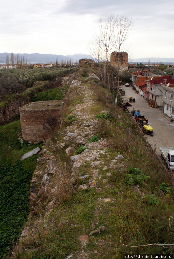 Крепостная стена в Изнике Изник, Турция
