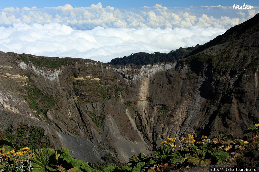 Вулкан Irazu,  Коста-Рика Картаго, Коста-Рика