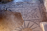 Мозаика на полу церкви