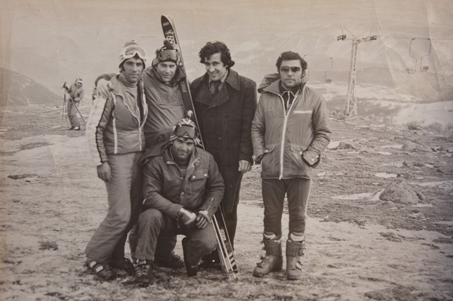 Верхний ряд, второй слева Александр Александров. Цахкадзор, 1979-1981 гг. Цахкадзор, Армения