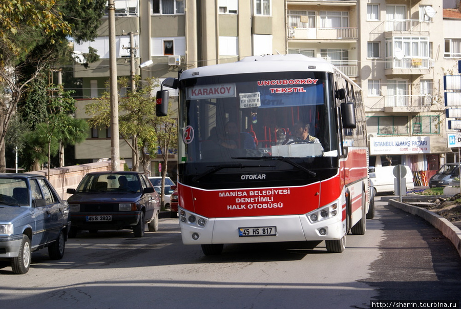 Автобус в Манисе Маниса, Турция