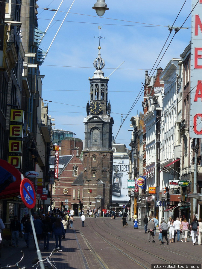 Красивый город Амстердам Амстердам, Нидерланды