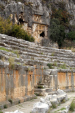Ликийская гробница и амфитеатр в Мире