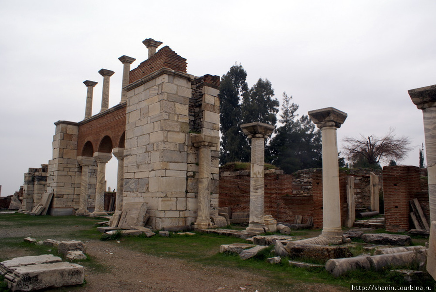 Базилика Святого Иоанна Эфес античный город, Турция