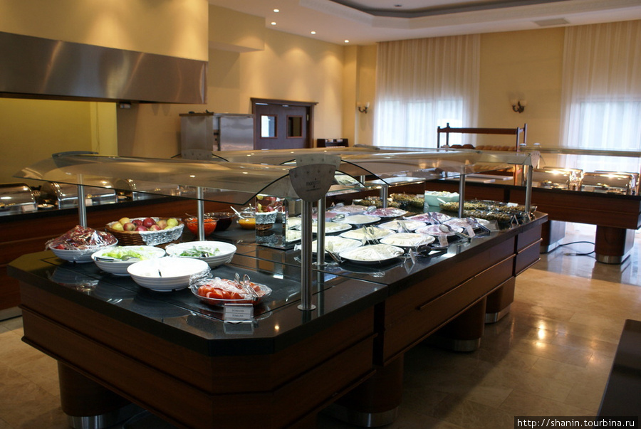 Завтрак в отеле Лидия№ Салихли, Турция