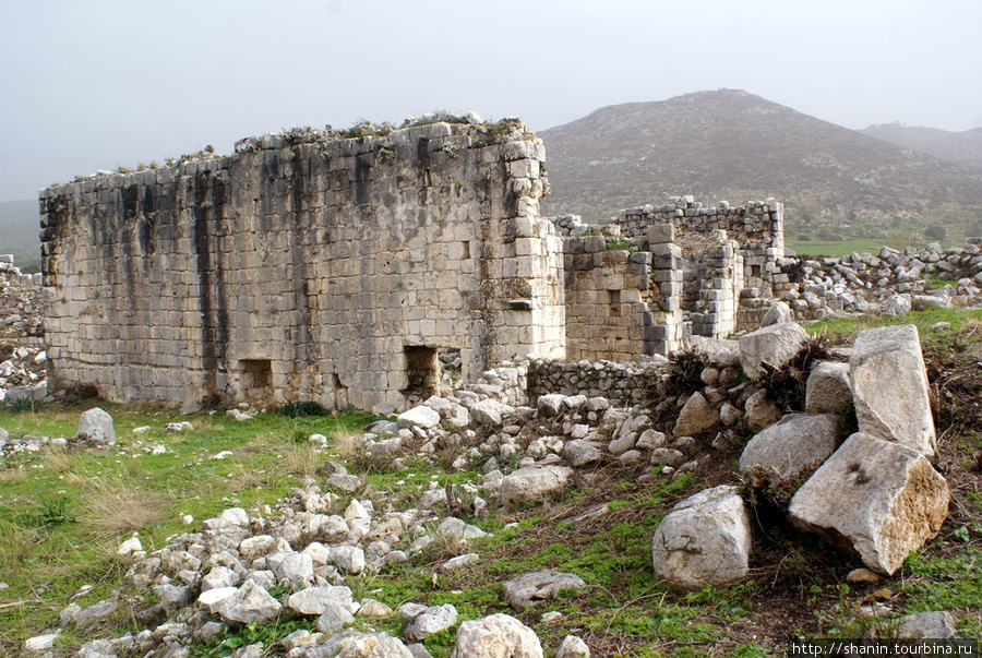 Руины в Патаре Патара, Турция
