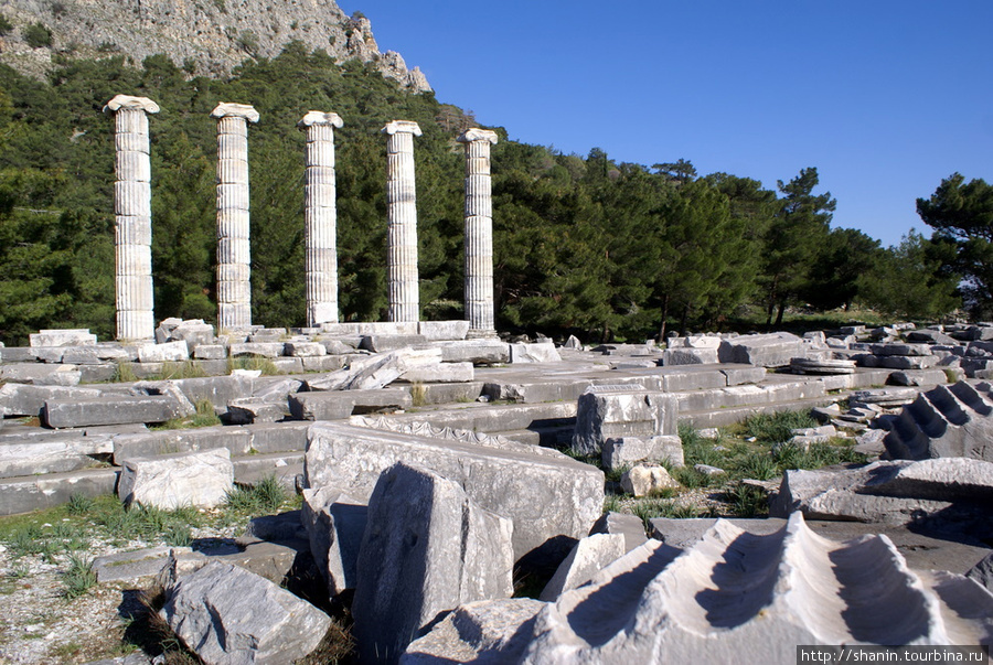 Храм Афины Эгейский регион, Турция