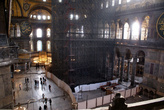 Внутри собора Святой Софии в Стамбуле