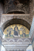 Мозаика над входом в собор Святой Софии