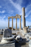 Руины храма Афины в СИде