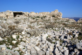 Руины внутри крепости