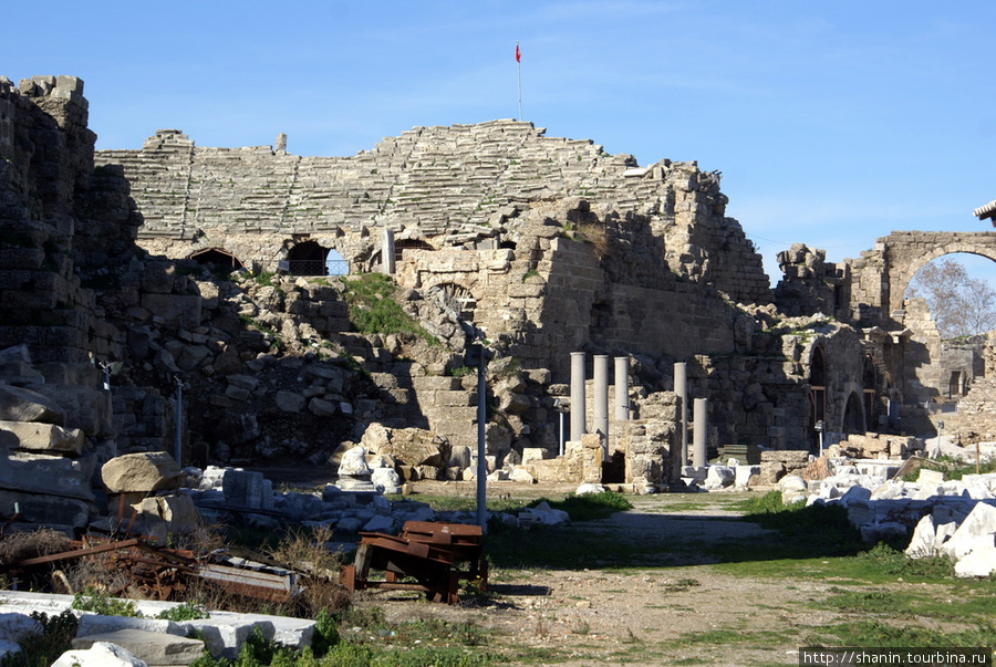 Театр в Сиде Сиде, Турция