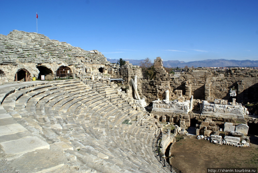 Театр в СИде Сиде, Турция