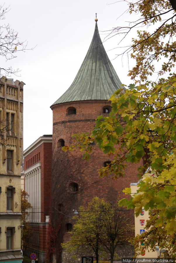 Пороховая башня Рига, Латвия