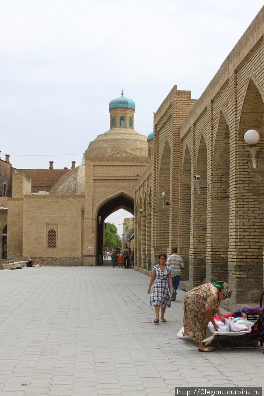 2500 лет на удачной местности Бухара, Узбекистан