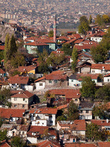 Анкара.  Старый район на горе Алтындаг.