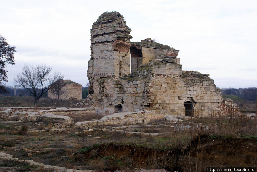 Руины султанского дворца в Эдирне Эдирне, Турция