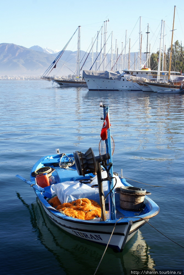 Лодка Фетхие, Турция