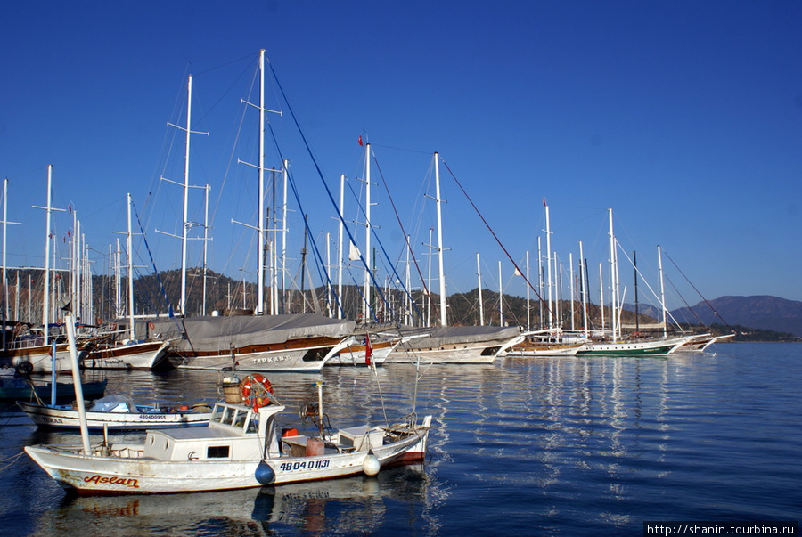 Яхты Фетхие, Турция