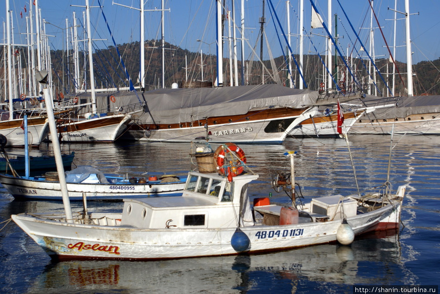 Лодка Фетхие, Турция