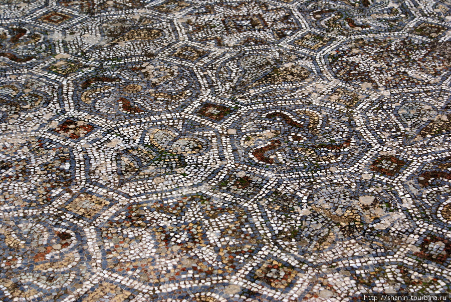 Римская напольная мозаика в Эфесе Эфес античный город, Турция