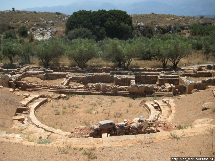 Древний горол Аптора Хания, Греция