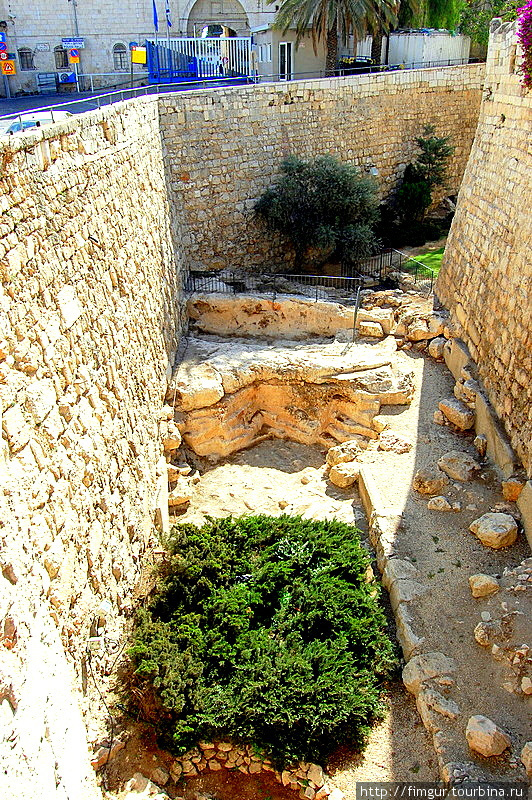 Раскопы древнего Иерусалима. Иерусалим, Израиль