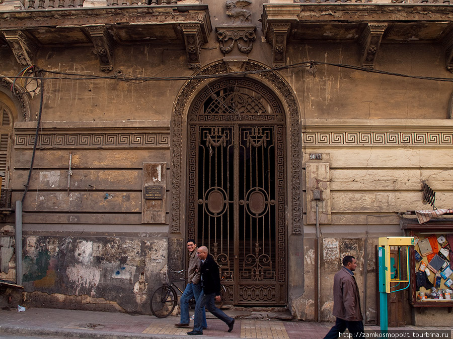 В центральной части города очень много итальянских мотивов Александрия, Египет