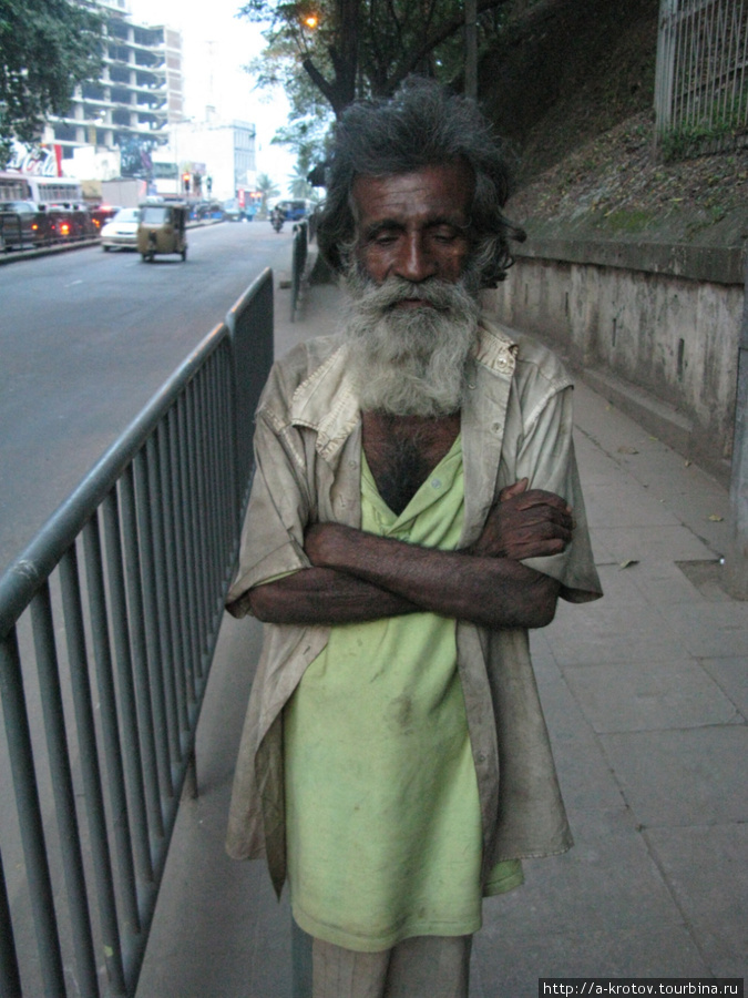 Святой старик (индуист наверное) Шри-Ланка