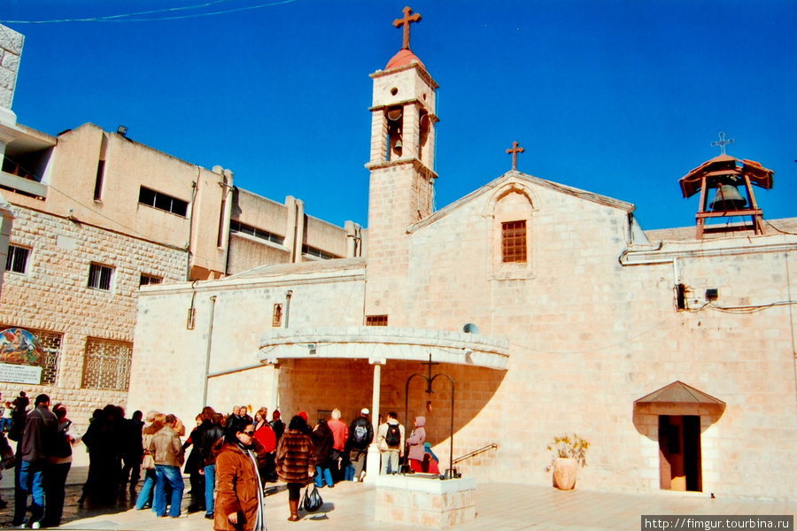 Православная Греческая церковь Архангела Гавриила и Колодца Девы Марии. Назарет, Израиль