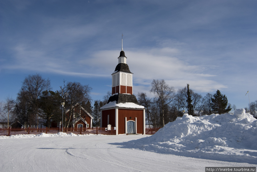 145 км за полярным кругом: Кирунa Кируна, Швеция