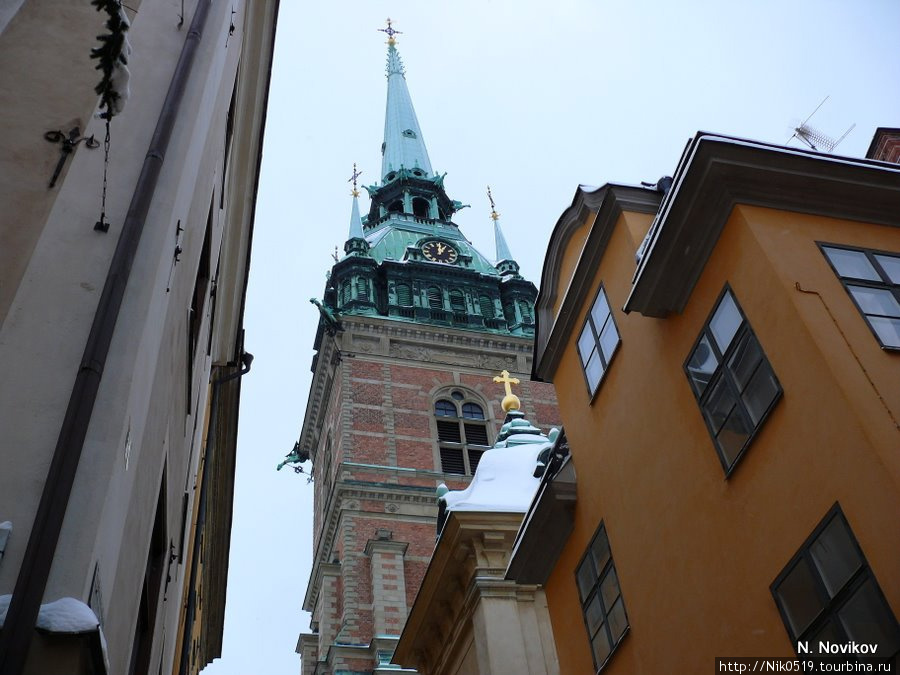 Стокгольм. Улочки старого города. Стокгольм, Швеция