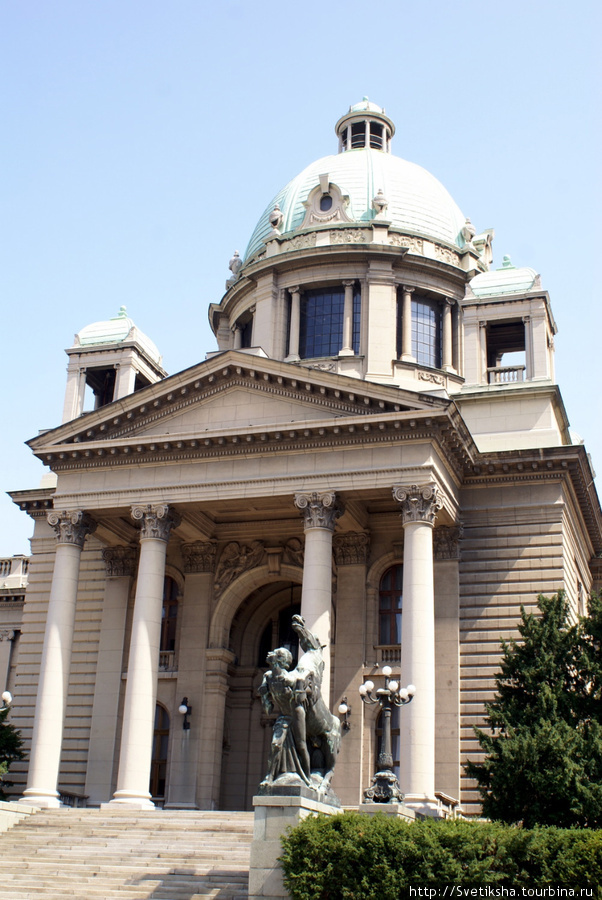 Бывшая столица Югославии Белград, Сербия