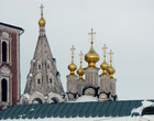 Купола Церкви Богоявления (XVII в.) в Спасском монастыре.