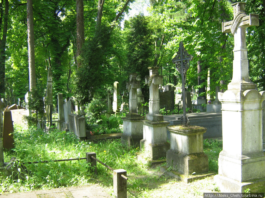 Познавательная экскурсия на кладбище Львов, Украина