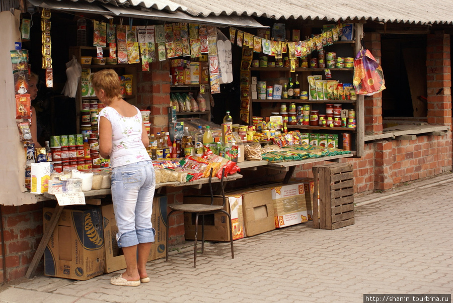 На рынке в Гусеве Гусев, Россия