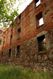 Стена замка Инстербург в Черняховске