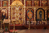 Алтарь в Свято-Михайловском соборе в Черняховске