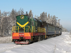 Пригородный поезд Владимир — Тума (где-то во Владимирской области)