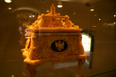 Янтарная шкатулка в Музее янтаря в Калининграде