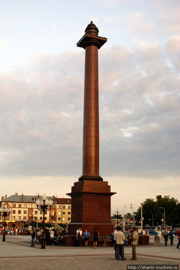 Гранитная колонна Калининград, Россия