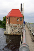 Орлиный разводной мост в Полесске