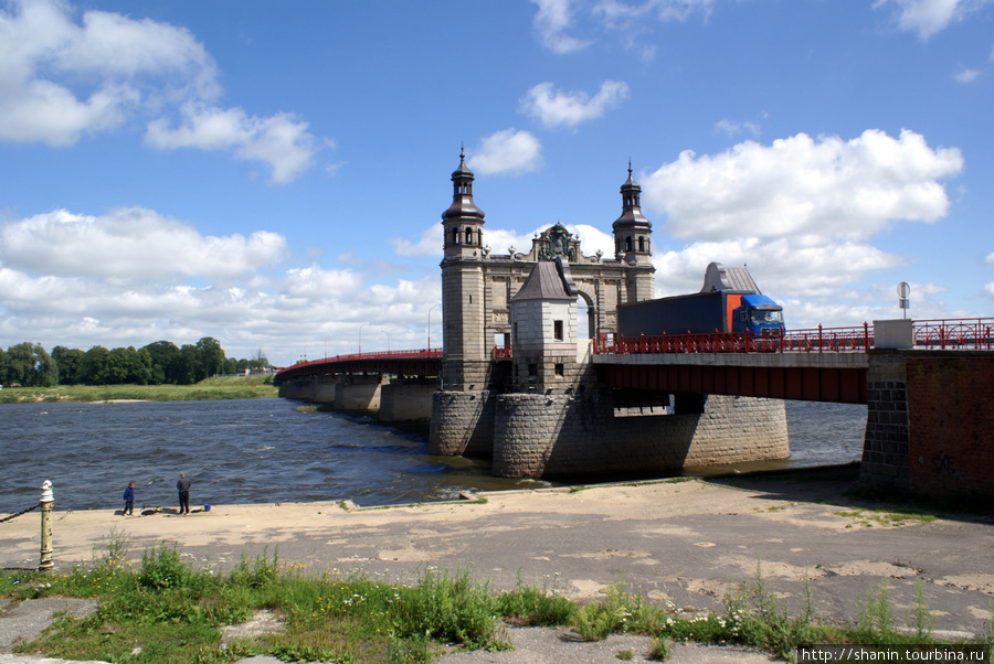 Мост королевы Луизы в Советске Советск, Россия