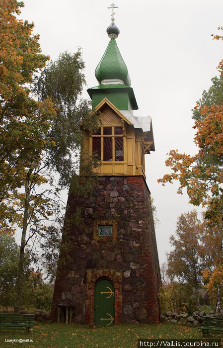 Колокольня, Свято-Покровская церковь, д.Осингородок Витебская область, Беларусь